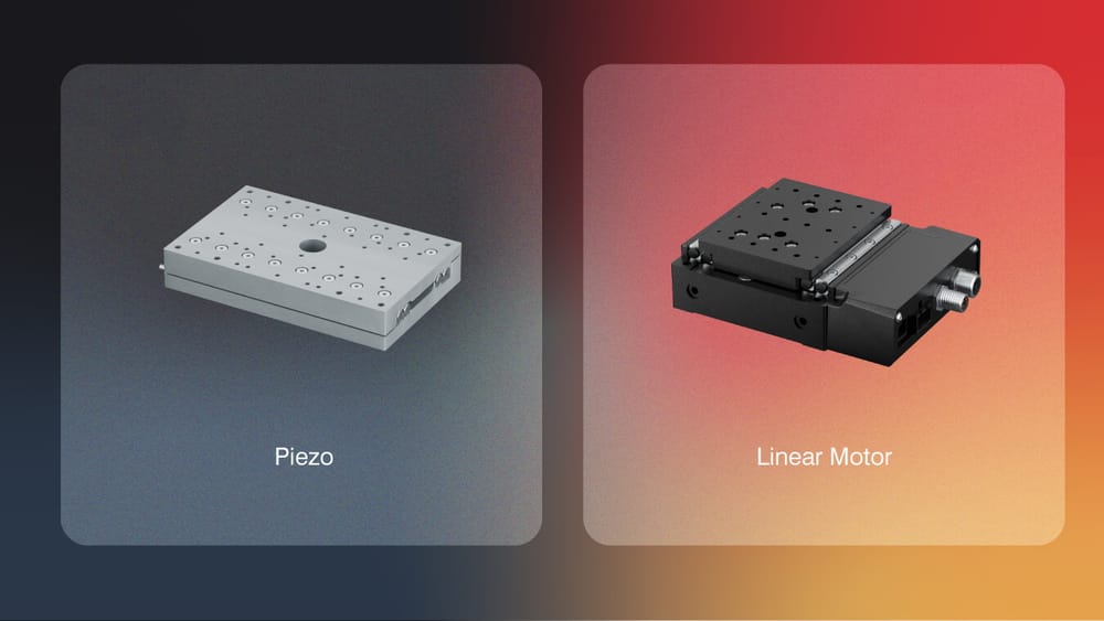 piezo vs linear drive